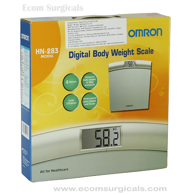 Body Weight Scale: Omron HN 283 Trendy & Stylish